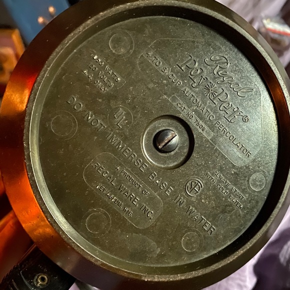 Vintage coffee perculator - Picture 2 of 3